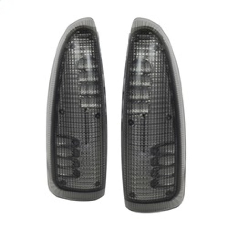 xTune Ford Superduty F250-F650 03-07 Amber LED Mirror Signal Lens – Smoke ACC-LED-FDSD99-MR-SM