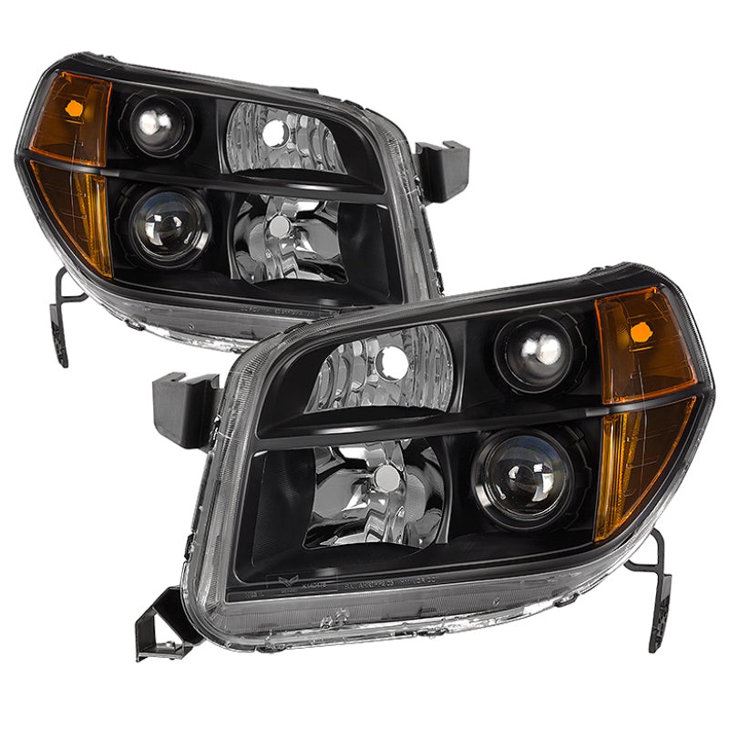xTune Honda Pilot 06-08 OEM Style Headlights – Black HD-JH-HPIL06-AM-BK